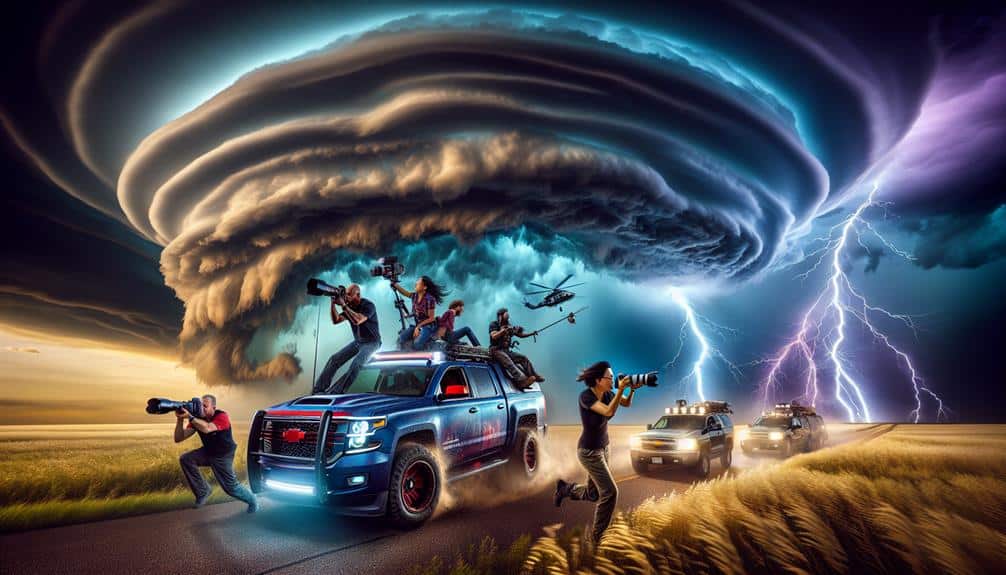 chasing storms for thrills