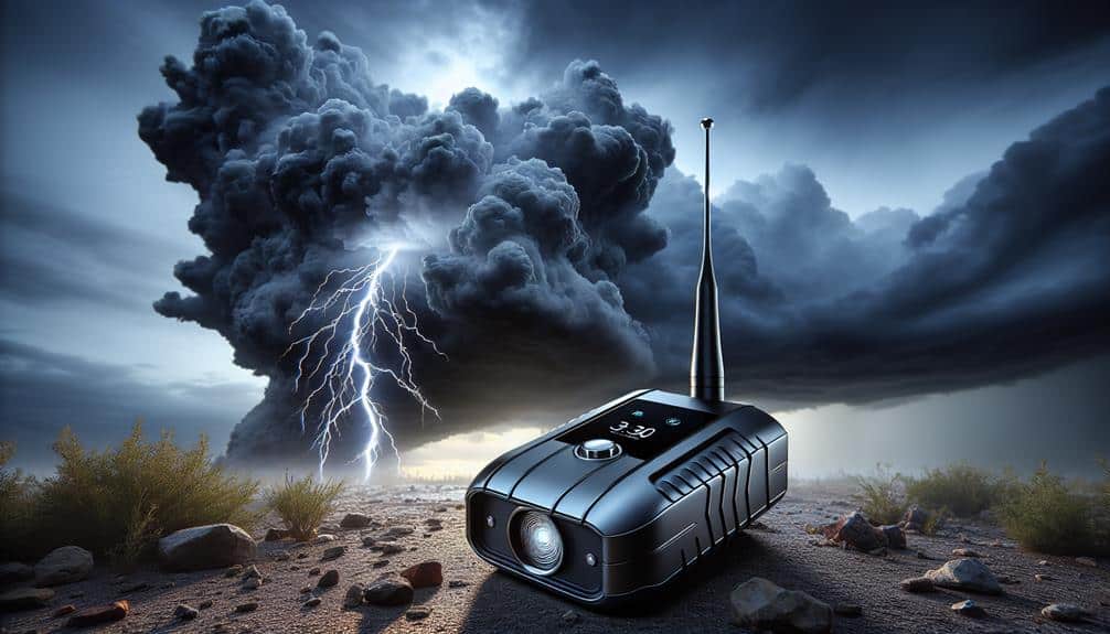 choosing a lightning detector