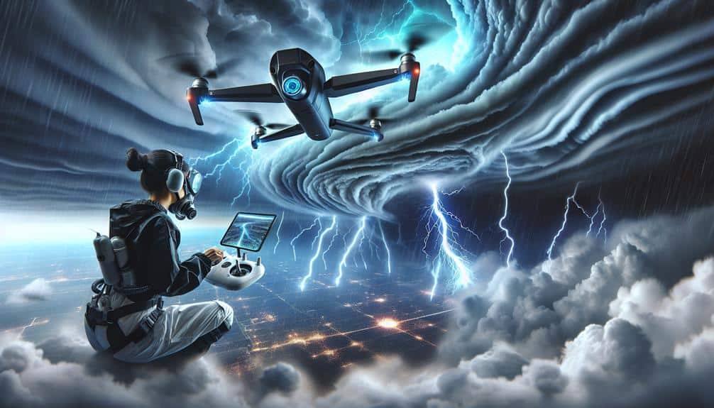 drone safety in storms