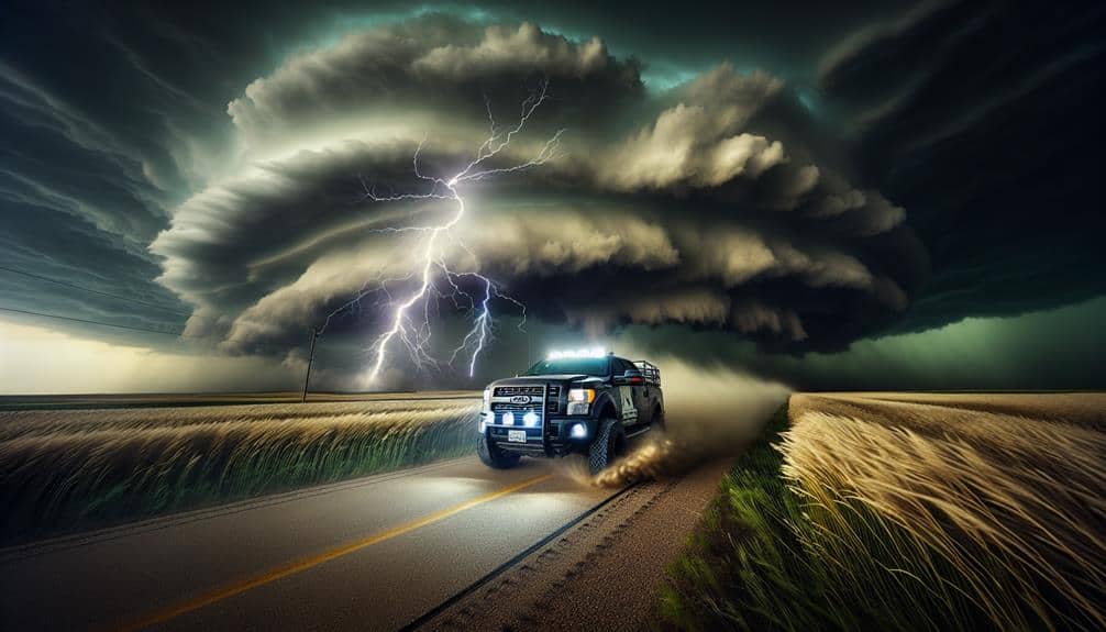 storm chasing in midwest