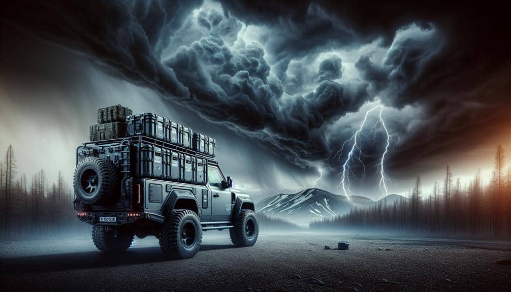 storm chasing truck accessories