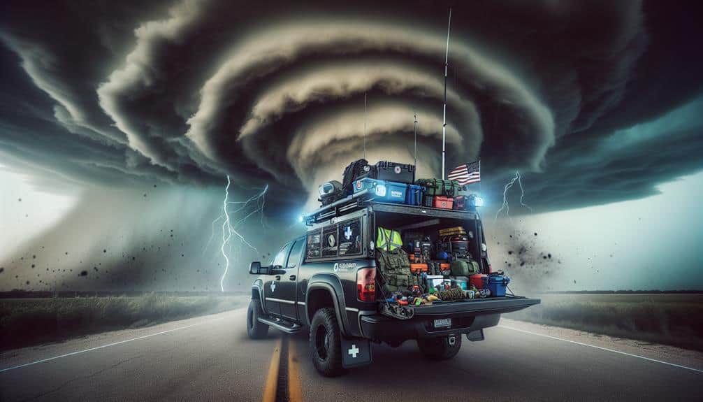 storm chasing truck essentials