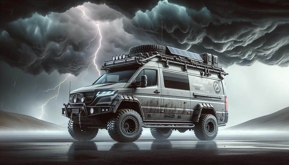 storm chasing van conversion