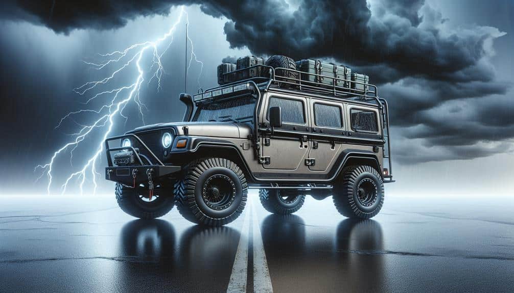 storm chasing vehicle maintenance