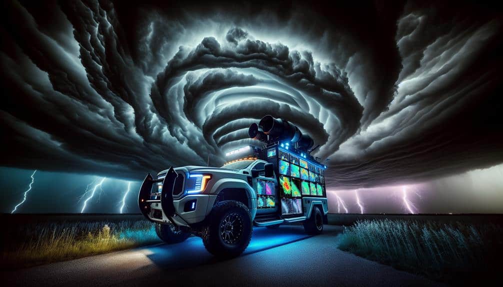 storm chasing with doppler