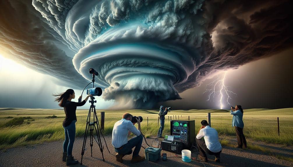 studying supercell storm formation