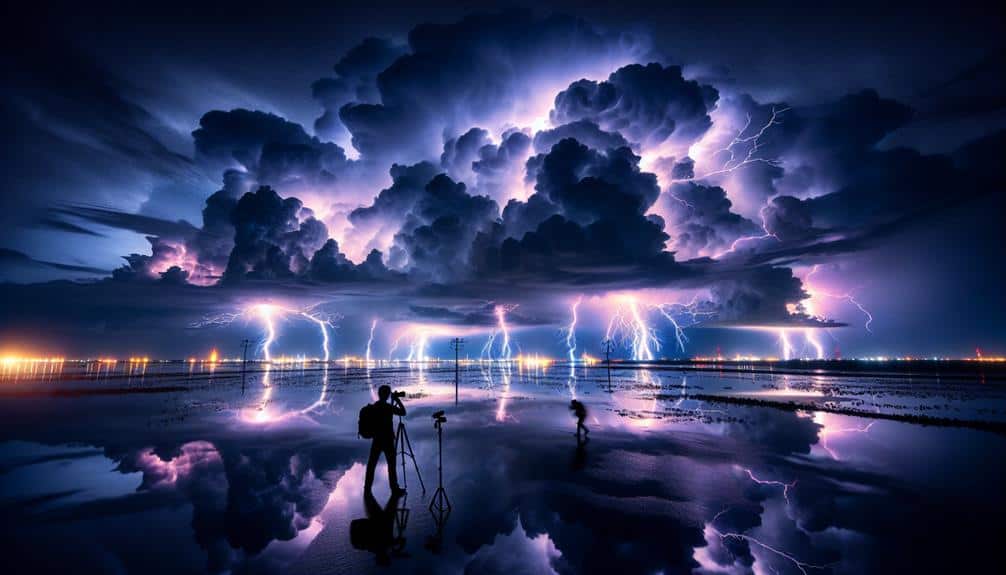 capturing lightning during storms