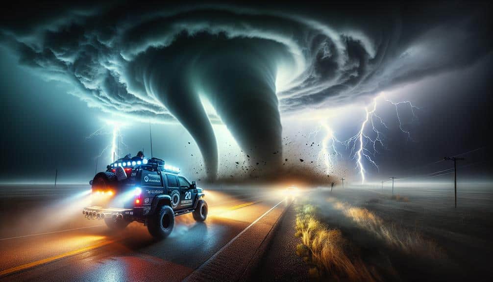 chasing tornadoes for thrills