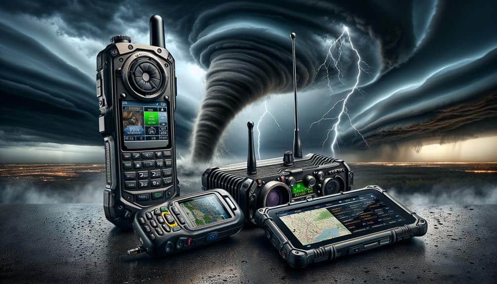 storm chasers communication devices