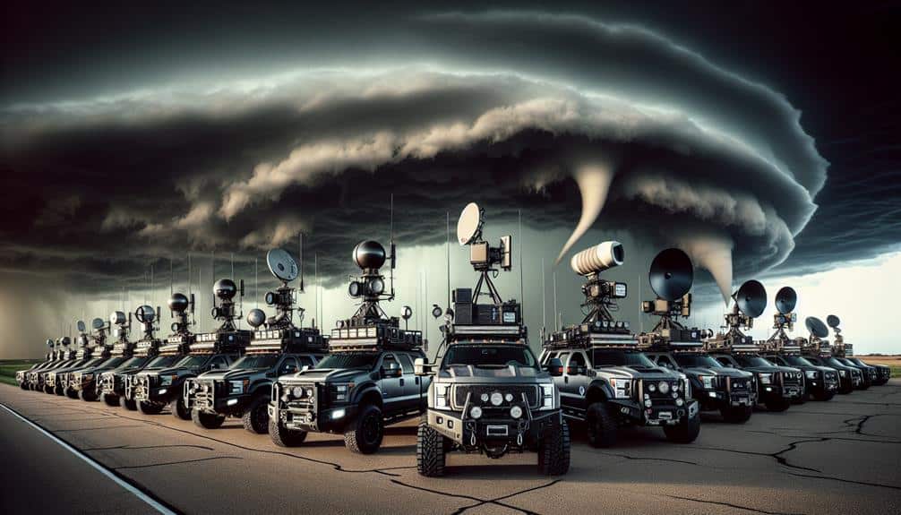 storm chasers ideal vehicles