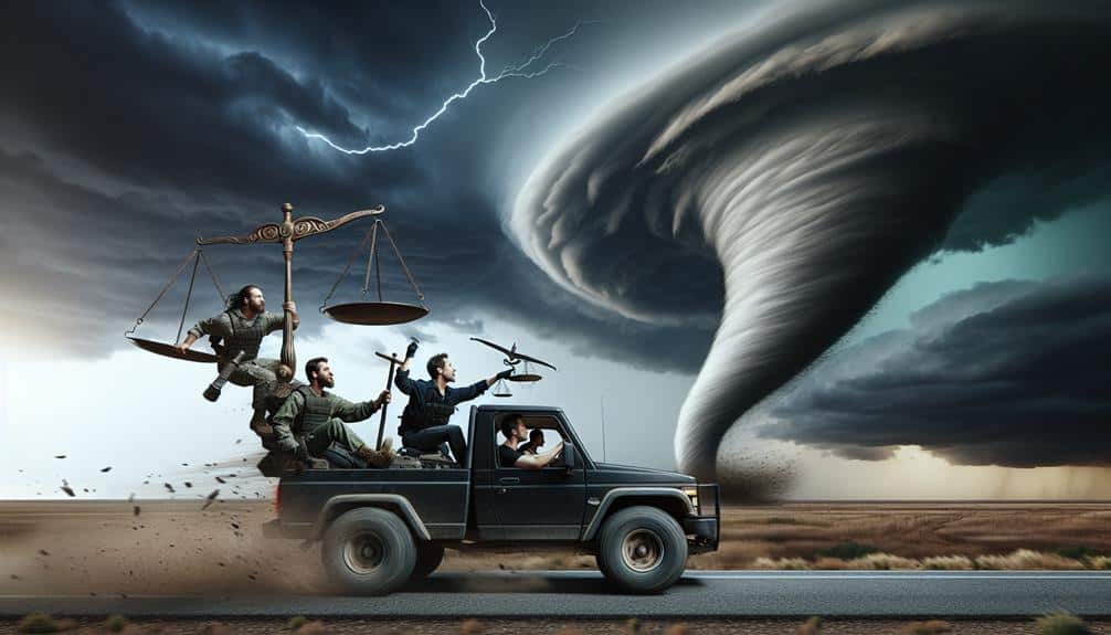 storm chasing competitions ethical dilemmas