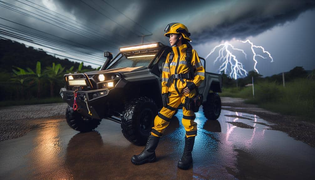 storm chasing gear selection