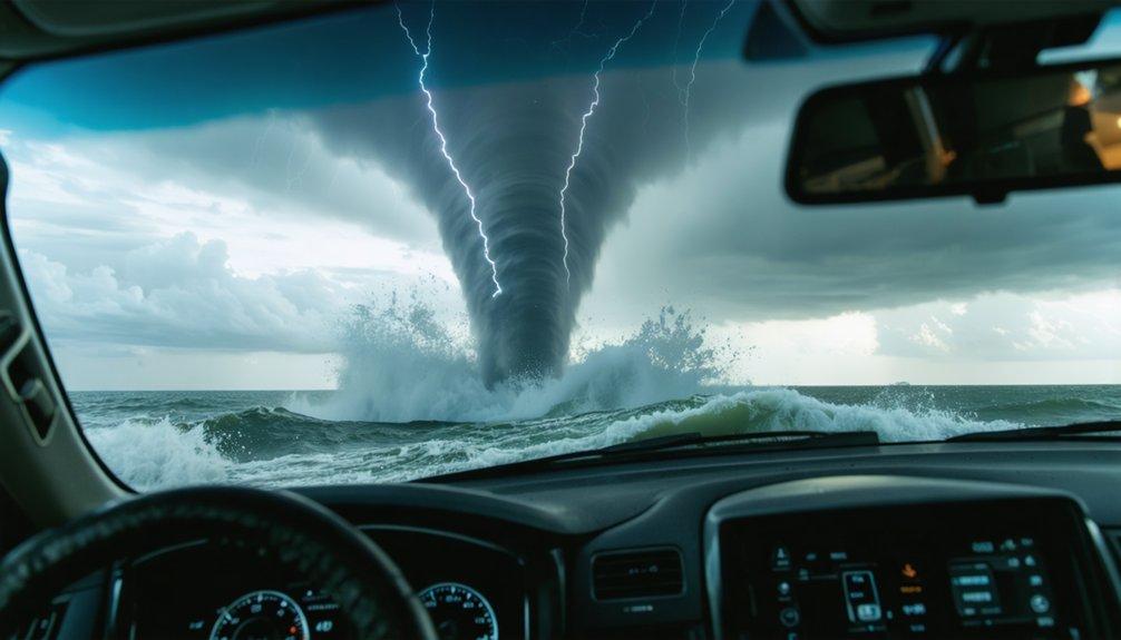 chasing dynamic waterspouts with cautious respect
