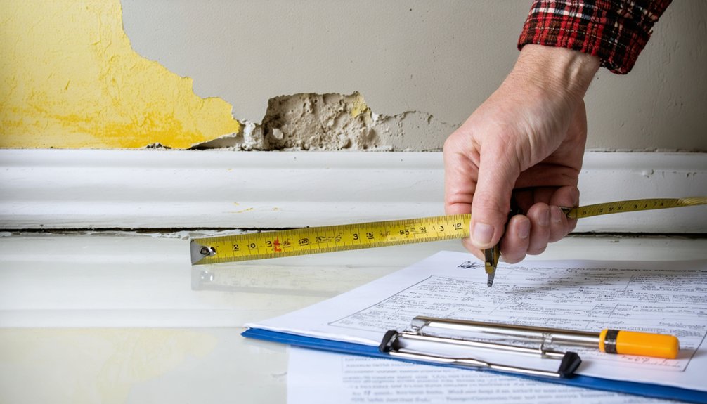 comprehensive room by room damage assessment