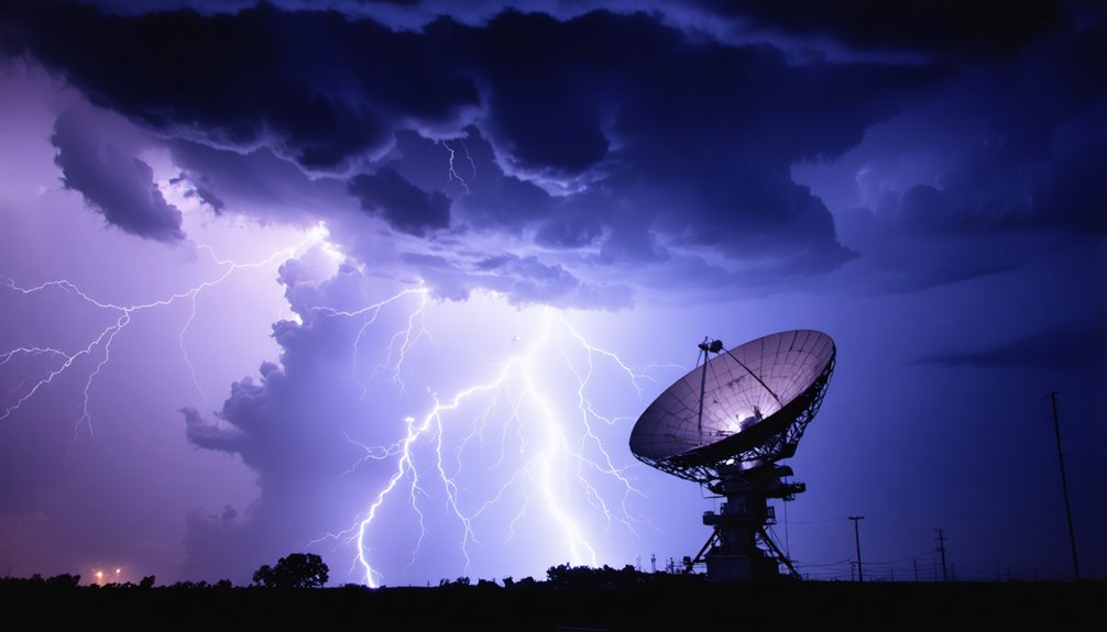 continuous lightning monitoring with high resolution