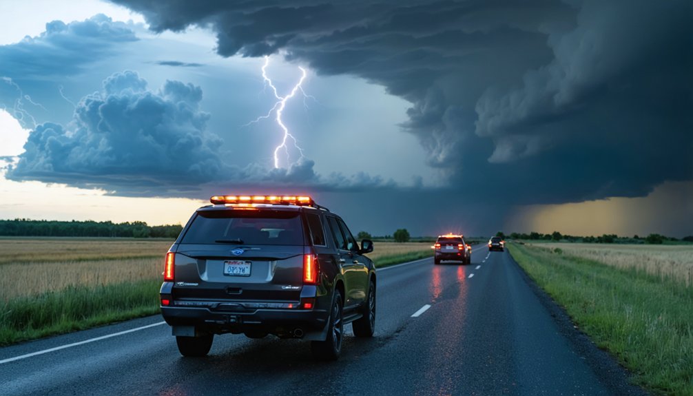 coordinated storm chase communication protocols