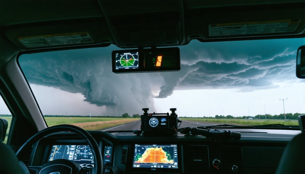 data driven storm chasing