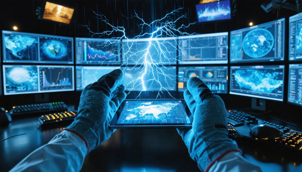 data driven storm interception