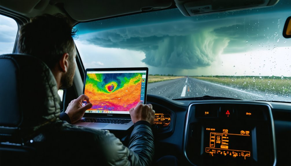 data driven storm navigation
