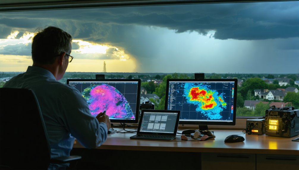 hail warning system rapid response