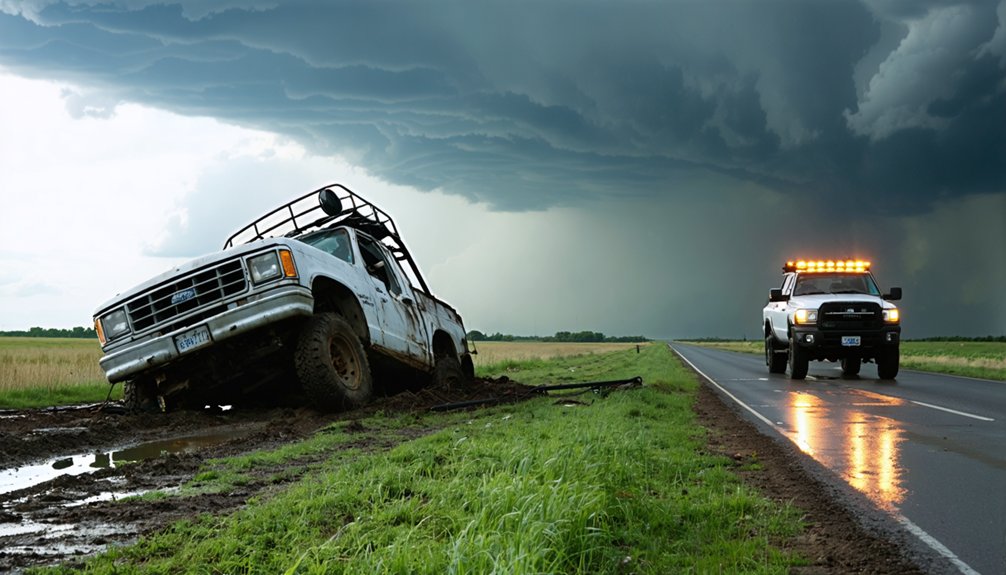 hazardous storm chasing vehicle accidents