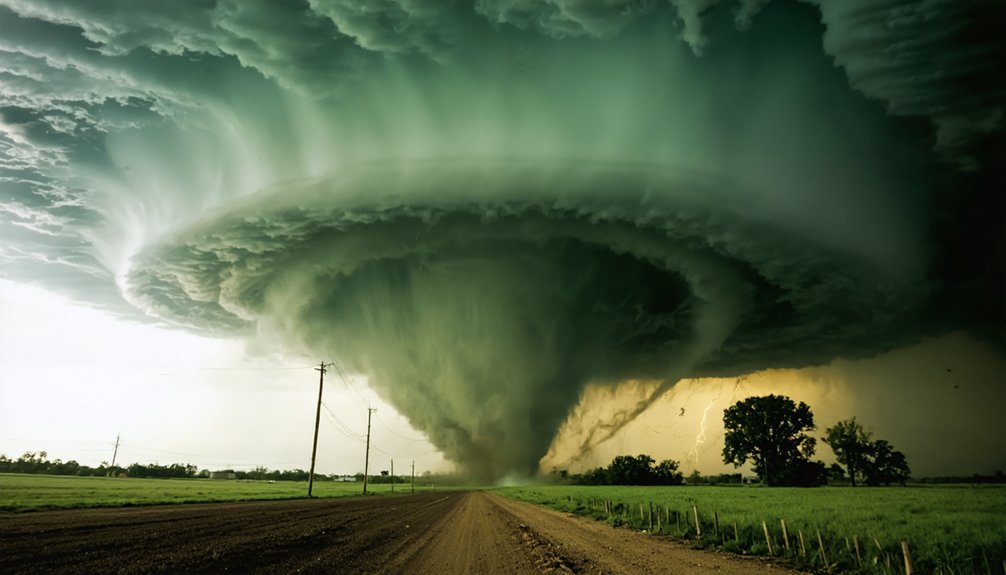 historic tornado alley destruction