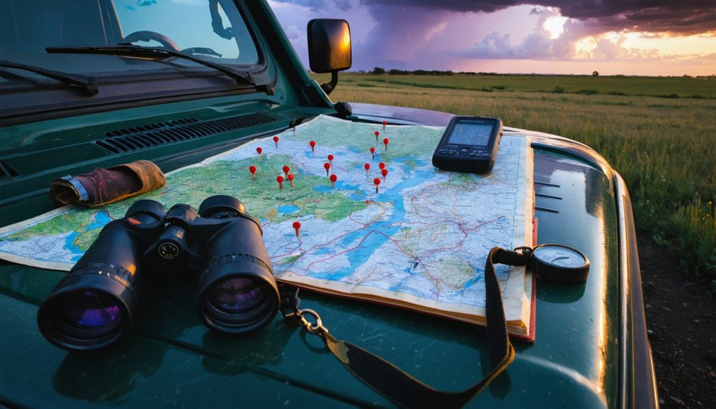 interactive storm chasing locations guide