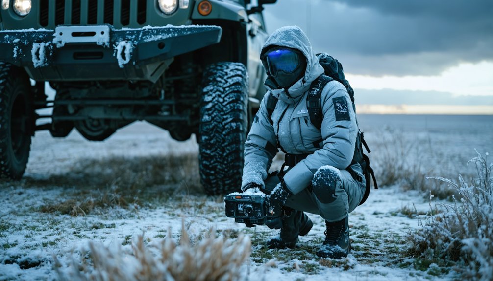 layered gear for extremes