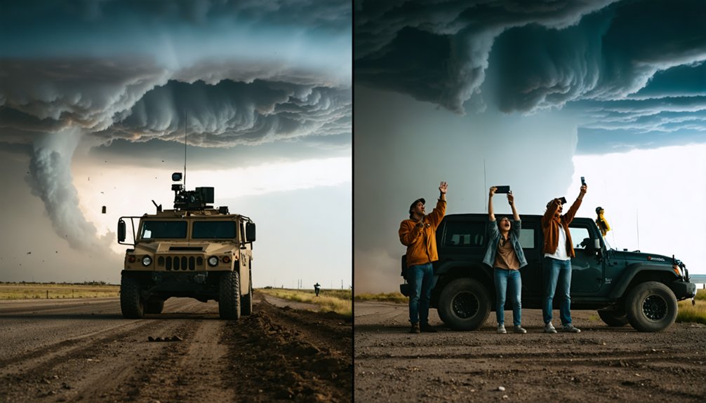 legitimate science versus thrill seeking tourism