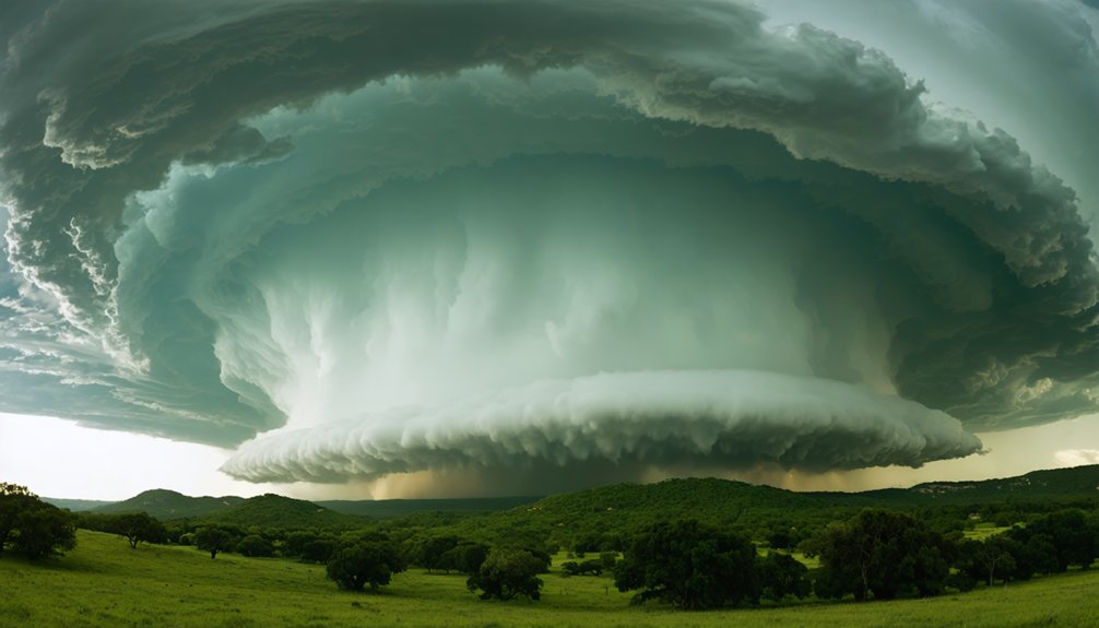 low intensity frequent tornado corridor