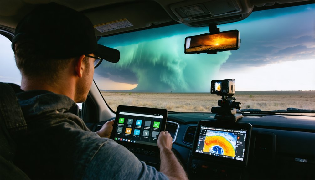 media shapes storm chasers decisions