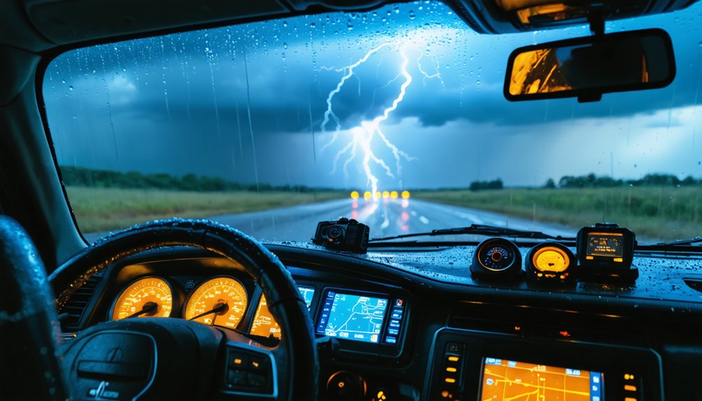 optimal storm chasing navigation