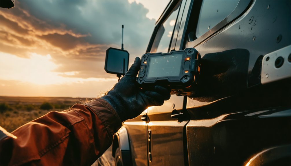 rapid durable concealed continuous magnetic trackers