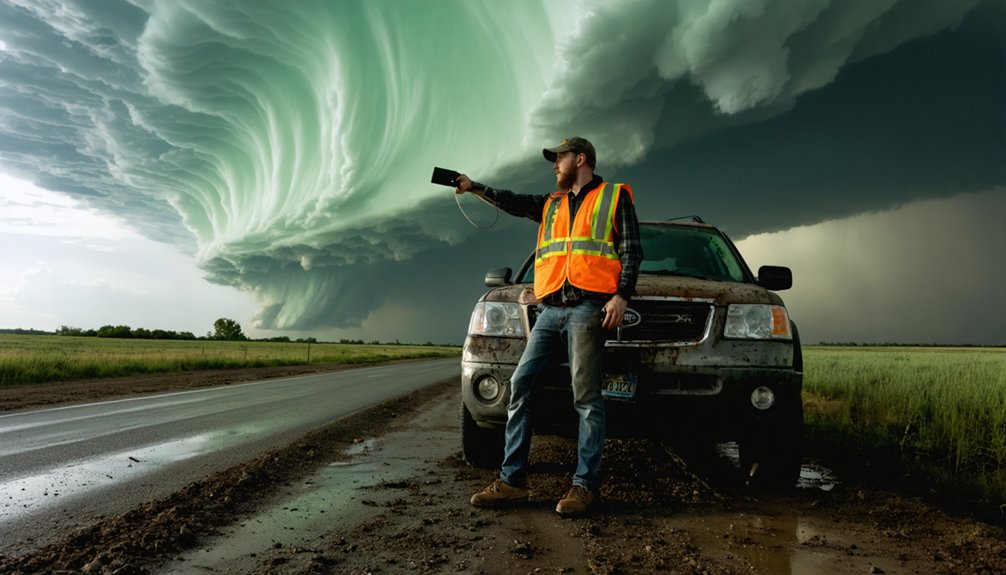 real time storm data contribution