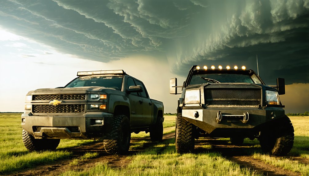 reliable capable cost effective storm chasing vehicles