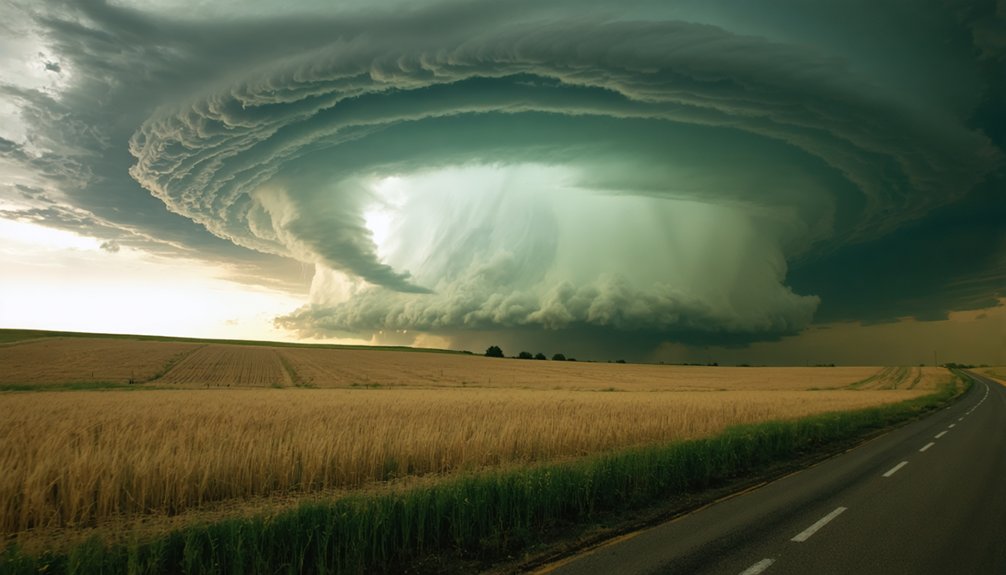 rotating engine of supercell storms
