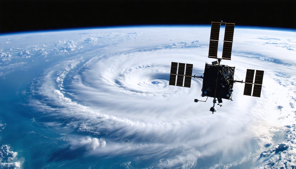 satellite tracking hurricane movement forecasting