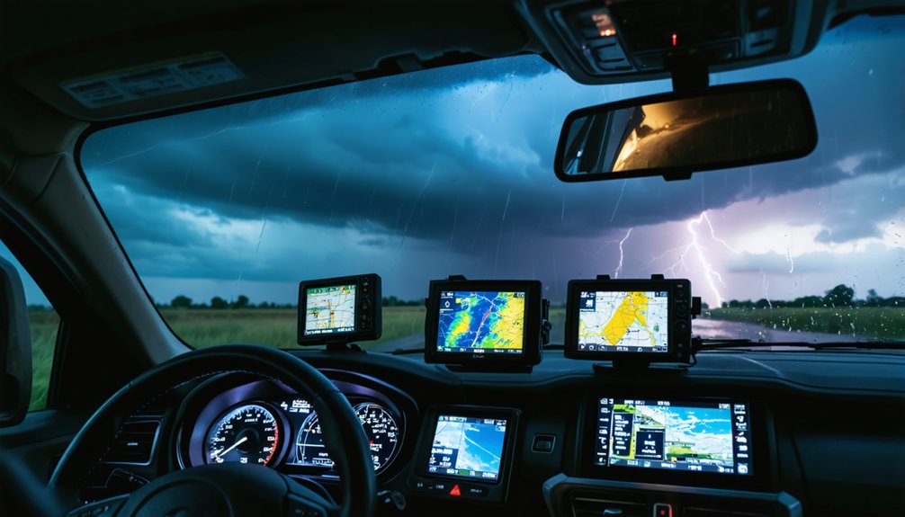 storm chaser gps trackers