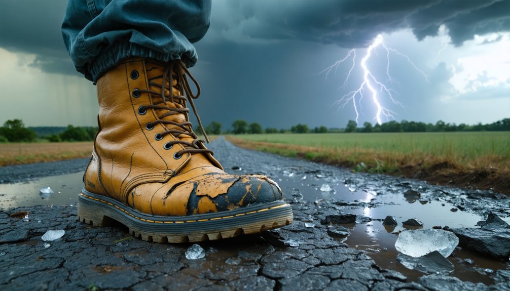 storm chasers need durable footwear