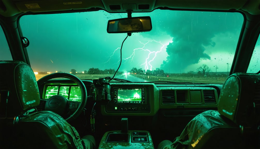 storm chasing night vision