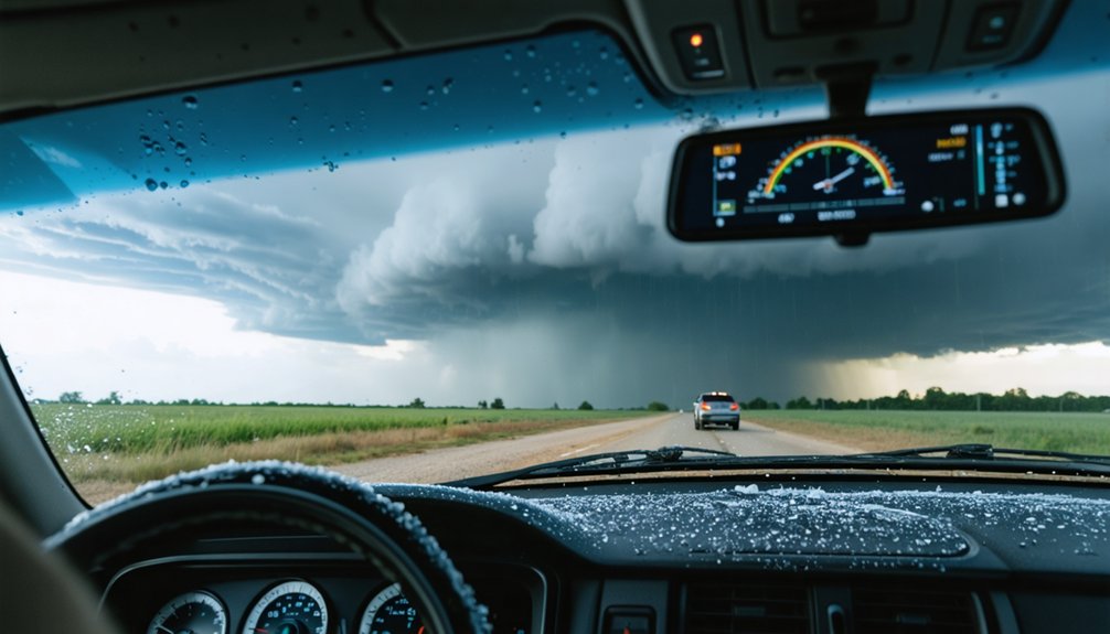 storm chasing strategic positioning