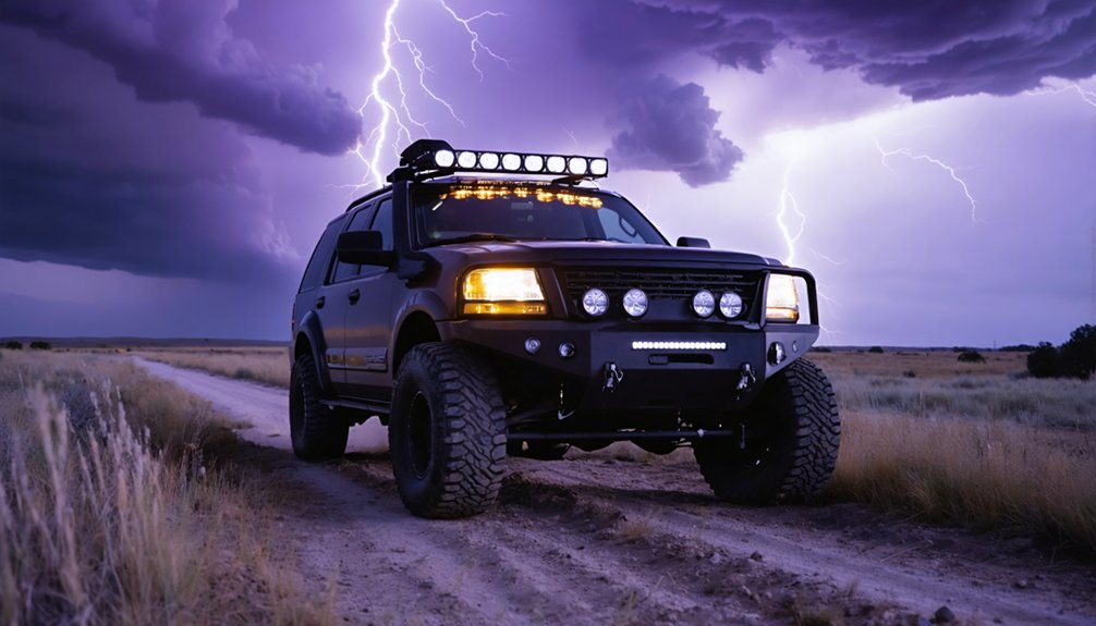 storm chasing vehicle features