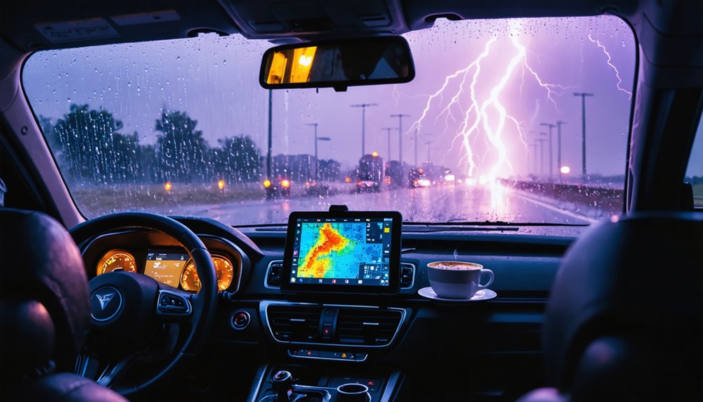 storm interception strategic navigation