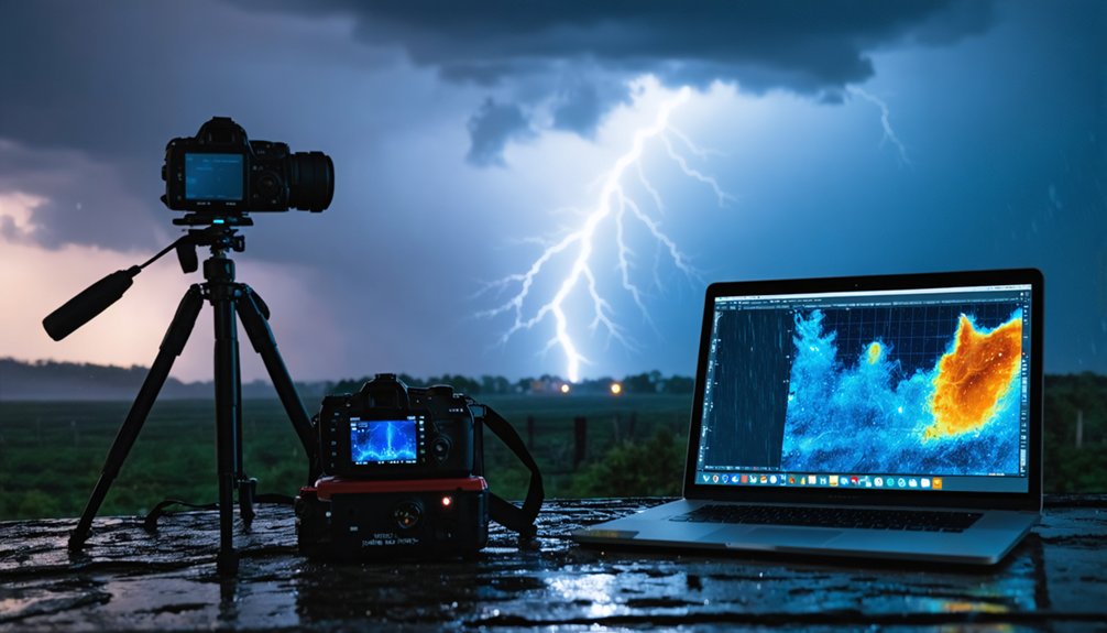 storm prediction through lightning analysis