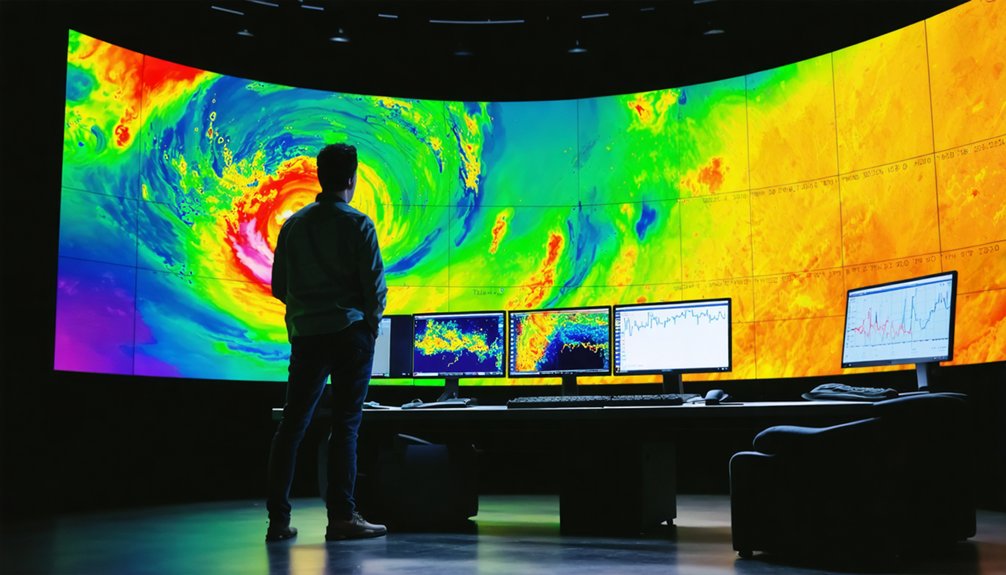 supercomputer driven real time storm forecasting