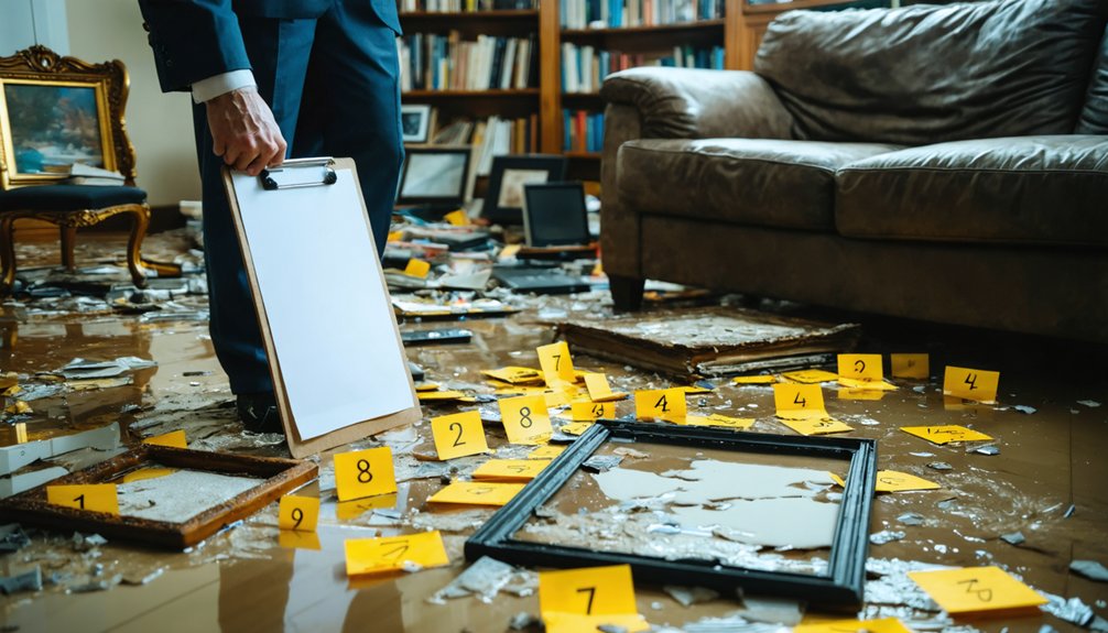 thorough storm damage inventory