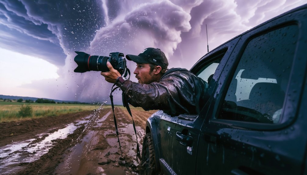 thrill seeking weather enthusiasts pursue adventure