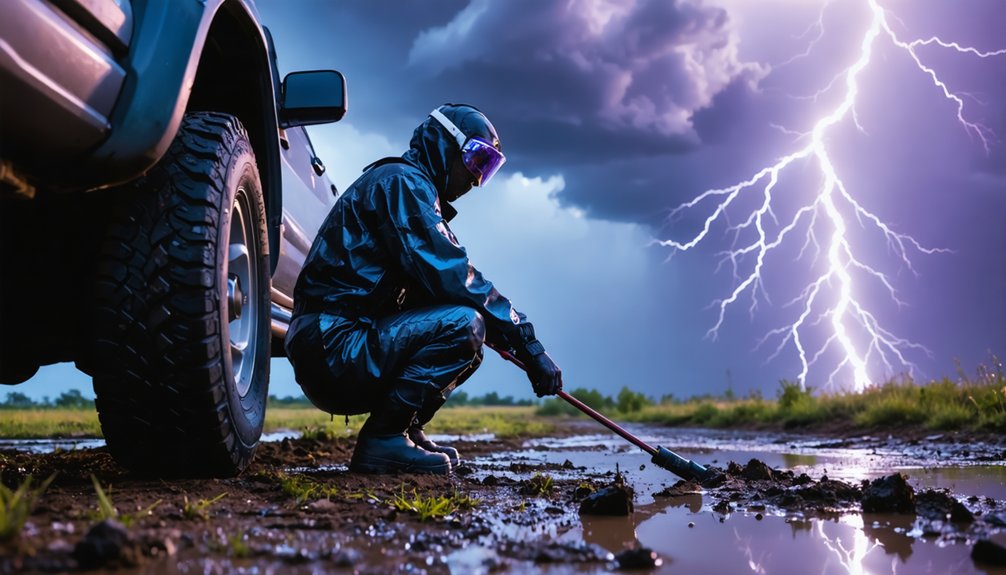 timely lightning strike preparedness actions