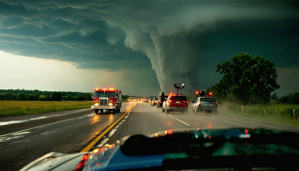 tornado chase convergence life threatening obstacles