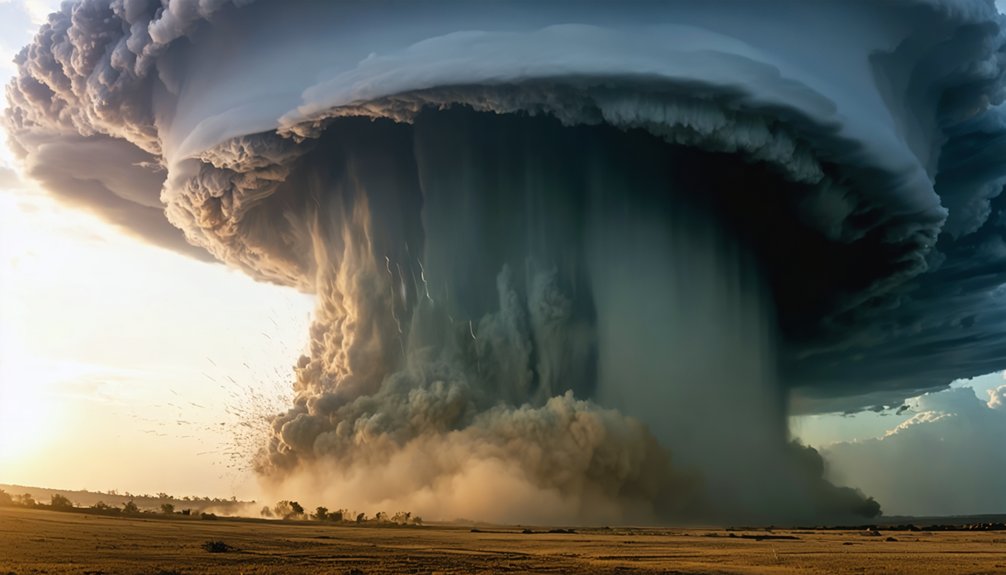 updraft failure triggers collapse